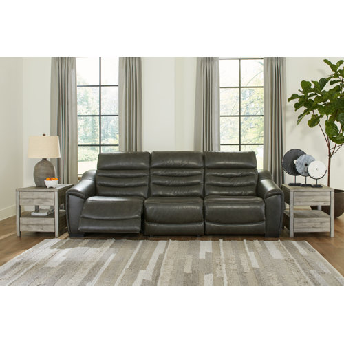 Signature Design by Ashley Centre Line 110" Square Arm Reclining Sofa